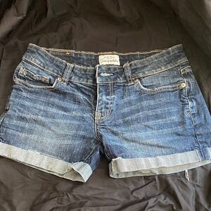 Aeropostale Original Quality Dark Blue Jean Shorts